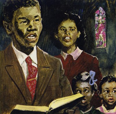 Em Nova Iorque, Dvorak interessou-se pelos espíritos negros de English School