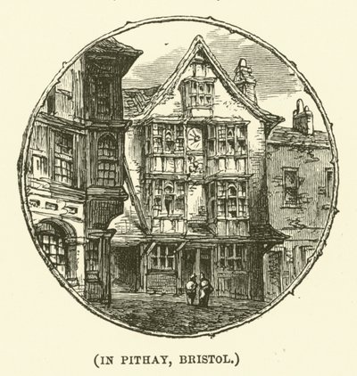 Em Pithay, Bristol (gravura) de English School