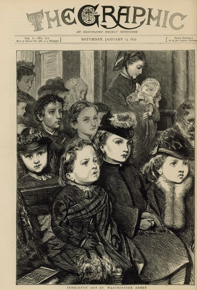 Dia dos Inocentes na Abadia de Westminster de English School