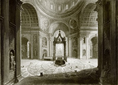 Interior da Roma de São Pedro de English School