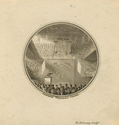 Interior, de, whitehall, capela de English School