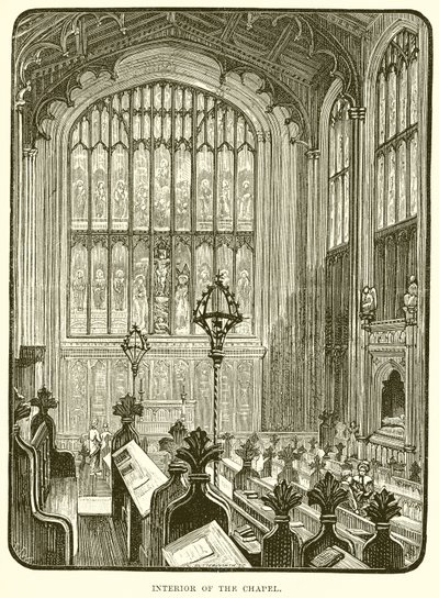 Interior da capela de English School