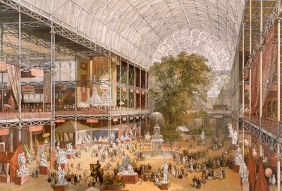 Interior da Exposição Internacional de 1862 de English School