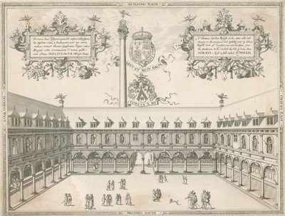Interior do Royal Exchange, Londres de English School