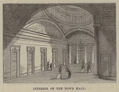 Interior da Câmara Municipal de English School