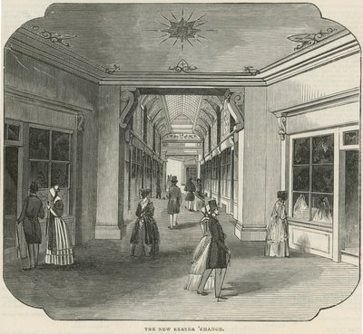 Interior do novo Exeter 