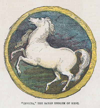 Invicta, o emblema saxão de Kent de English School