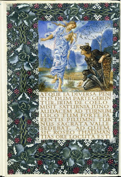 Íris aparecendo antes de Turnus, 1874-c.1919 de English School