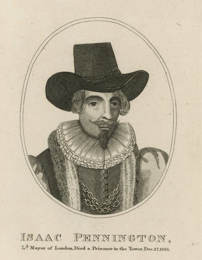 Isaac Pennington, senhor prefeito de Londres de English School