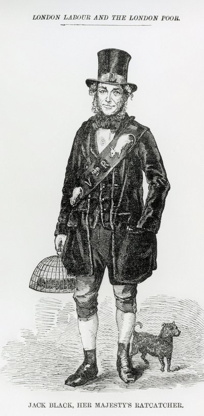 Jack Black, Sua Majestade Ratcatcher, c.1840 de English School