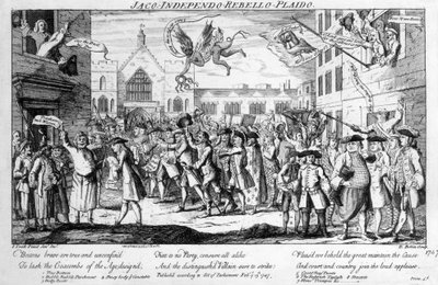Jaco-Independo-Rebello-Plaido, depois de Henry Fielding, 1747 de English School