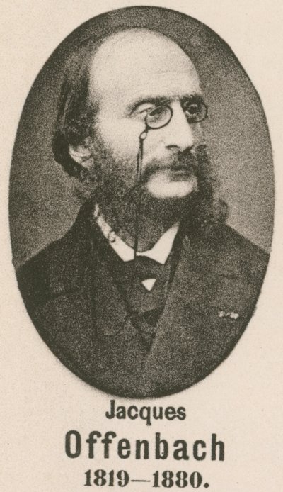 Jacques Offenbach (gravura) de English School