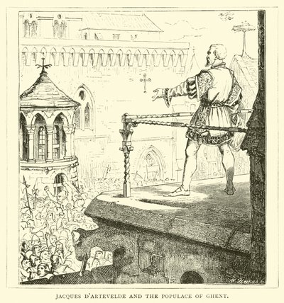 Jacques dArtevelde e a população de Ghent de English School