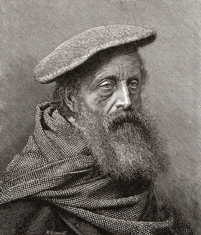James Clarke Hook, da revista de arte, publicado em 1878 de English School