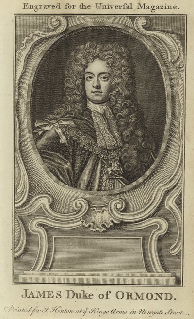 James, duque de Ormond de English School