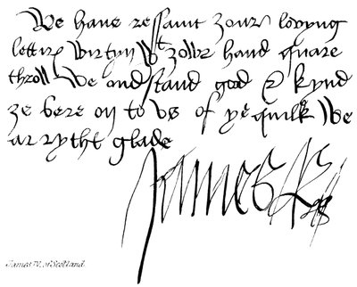 James IV da Escócia de English School