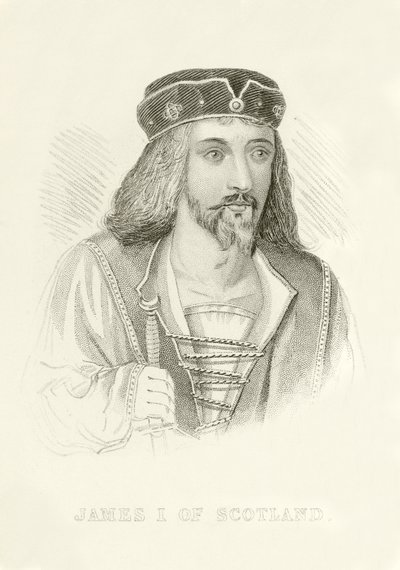 James I da Escócia de English School