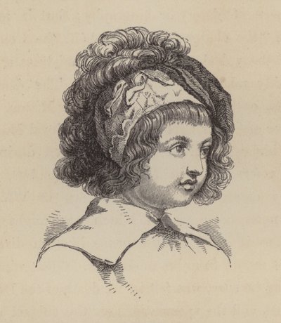 James, Lord Beauclerk, segundo filho do rei Carlos II e de Nell Gwyn (gravura) de English School