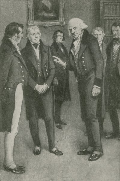James Watt conhece Walter Scott de English School