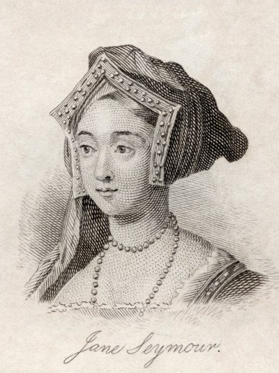Jane Seymour, do &39;Crabb&39;s Historical Dictionary&39;, publicado em 1825 de English School