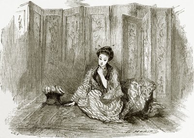 Senhora japonesa de English School