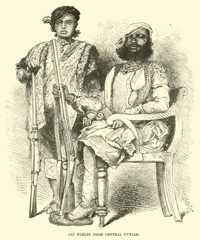 Nobres de jat do centro de Punjab de English School