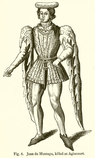 Jean de Montagu, morto em Agincourt de English School