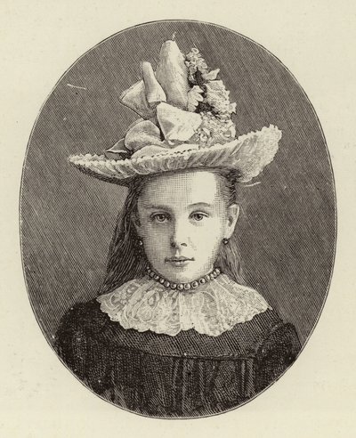 Jeanne Victoire Snooke (gravura) de English School