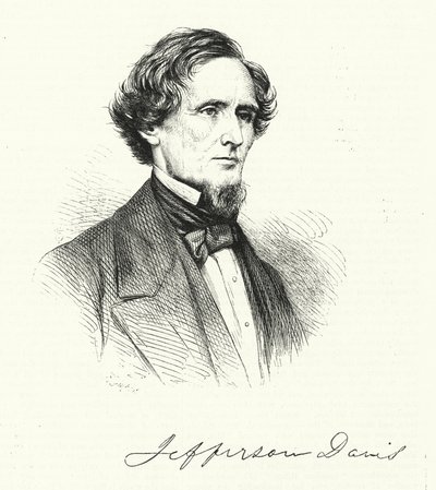 Jefferson Davis (gravura) de English School