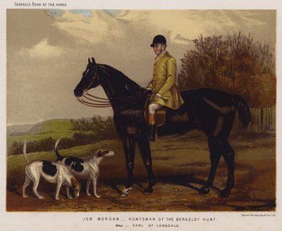 Jem Morgan, caçador da caça de Berkeley, Temp, conde de Lonsdale de English School