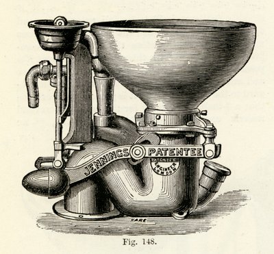 Armário de Válvulas Bramah da Jennings Improved, 1870 de English School