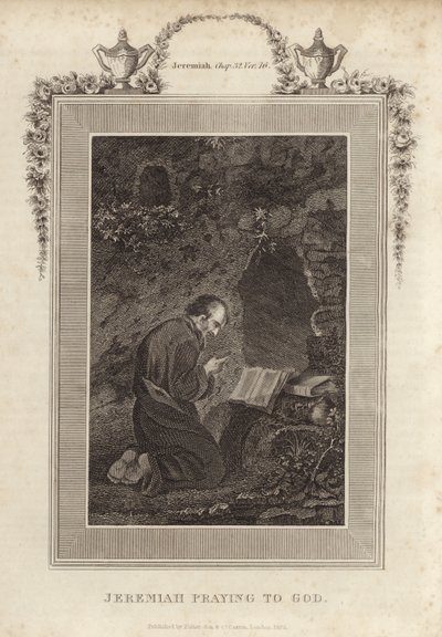 Jeremias orando a Deus de English School