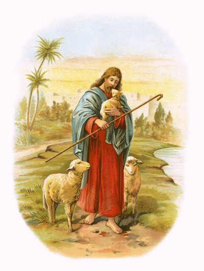 Jesus, o bom pastor de English School