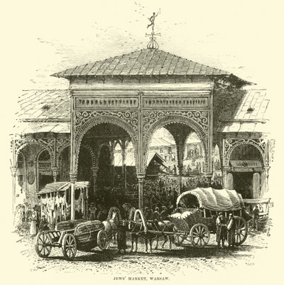 Mercado de judeus, Varsóvia de English School