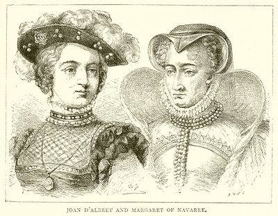 Joan DAlbret e Margaret de Navarra de English School