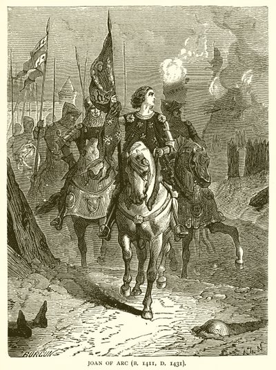 Joana d&39;Arc (B. 1411, D. 1431) de English School