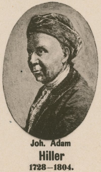 Johann Adam HIller (gravura) de English School