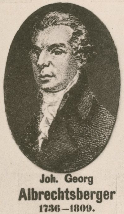 Johann Georg Albrechtsberger (gravura) de English School