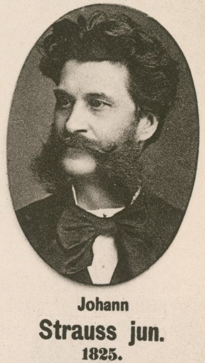 Johann Strauss Junior (gravura) de English School
