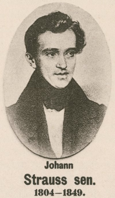 Johann Strauss Senior (gravura) de English School