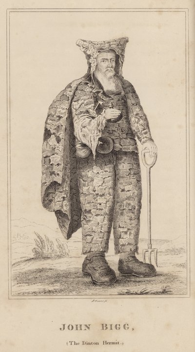 John Bigg, o eremita de Dinton de English School