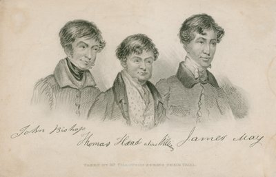 John Bishop, Thomas Head (tcp Williams), James May de English School