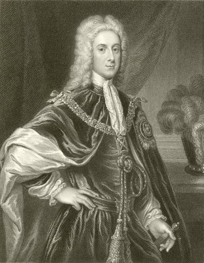 John Campbell, duque de Argyll e Greenwich de English School