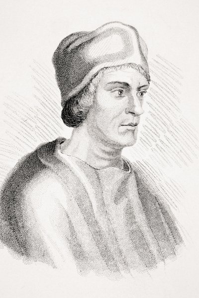 John Colet, ilustração de "Old England&39;s Worthies" de Lord Brougham, publicado em 1880 (gravura) de English School
