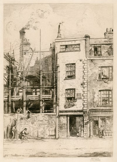 John Drydens House, em Fetter Lane de English School