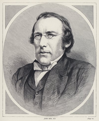 John Ker, DD (gravura) de English School