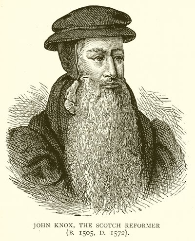 John Knox, o reformador escocês (B. 1505, D. 1572) de English School