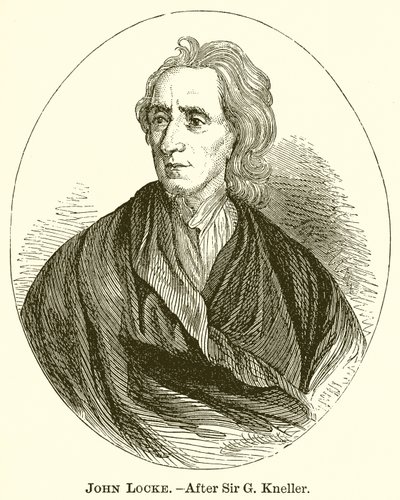 John Locke - depois de Sir G. Kneller de English School