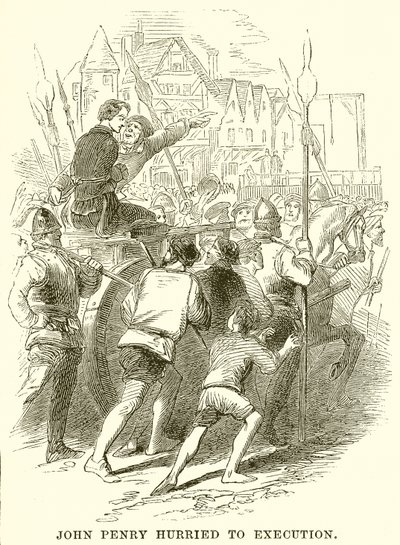 John Penry correu até a execução de English School