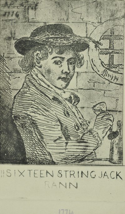 John Rann, Sixteen Strings Jack, 1774 de English School